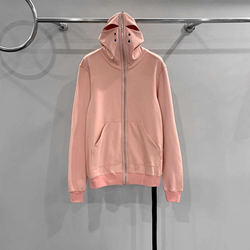 レディース フルジップ高襟フーディー スウェットジャケット