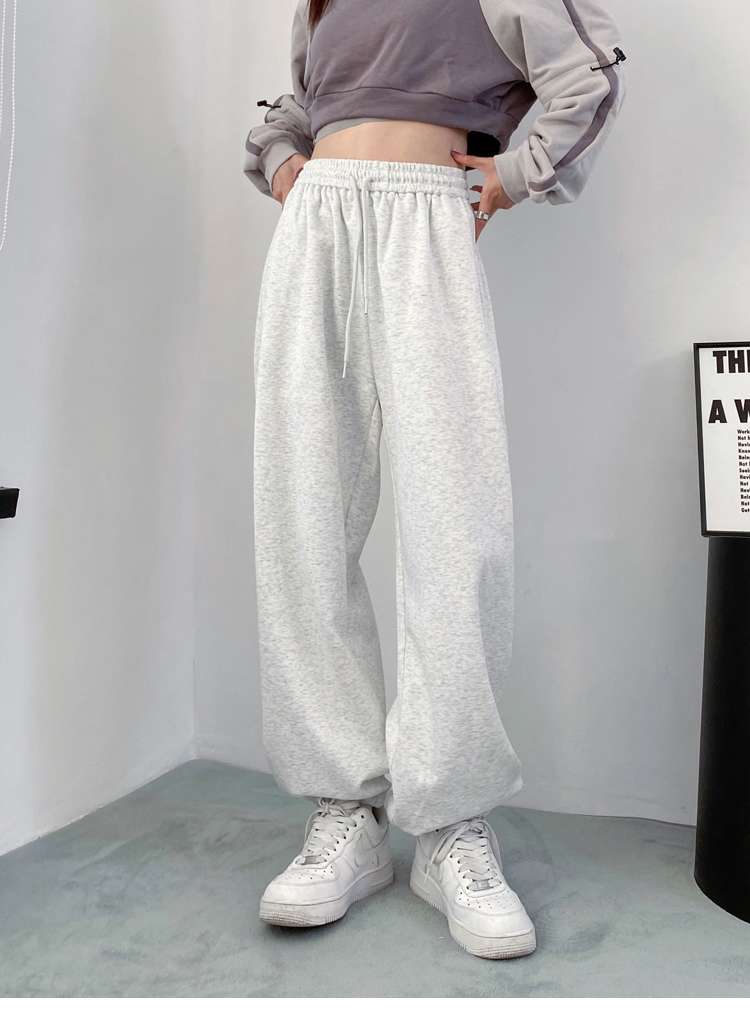 レディース オーバーサイズ リラックス スウェットパンツ