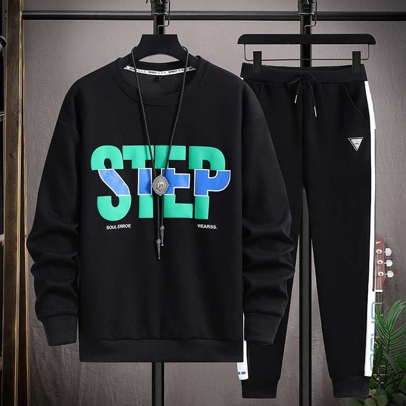 レディース STEPロゴ入りカラフルスウェットセットアップ
