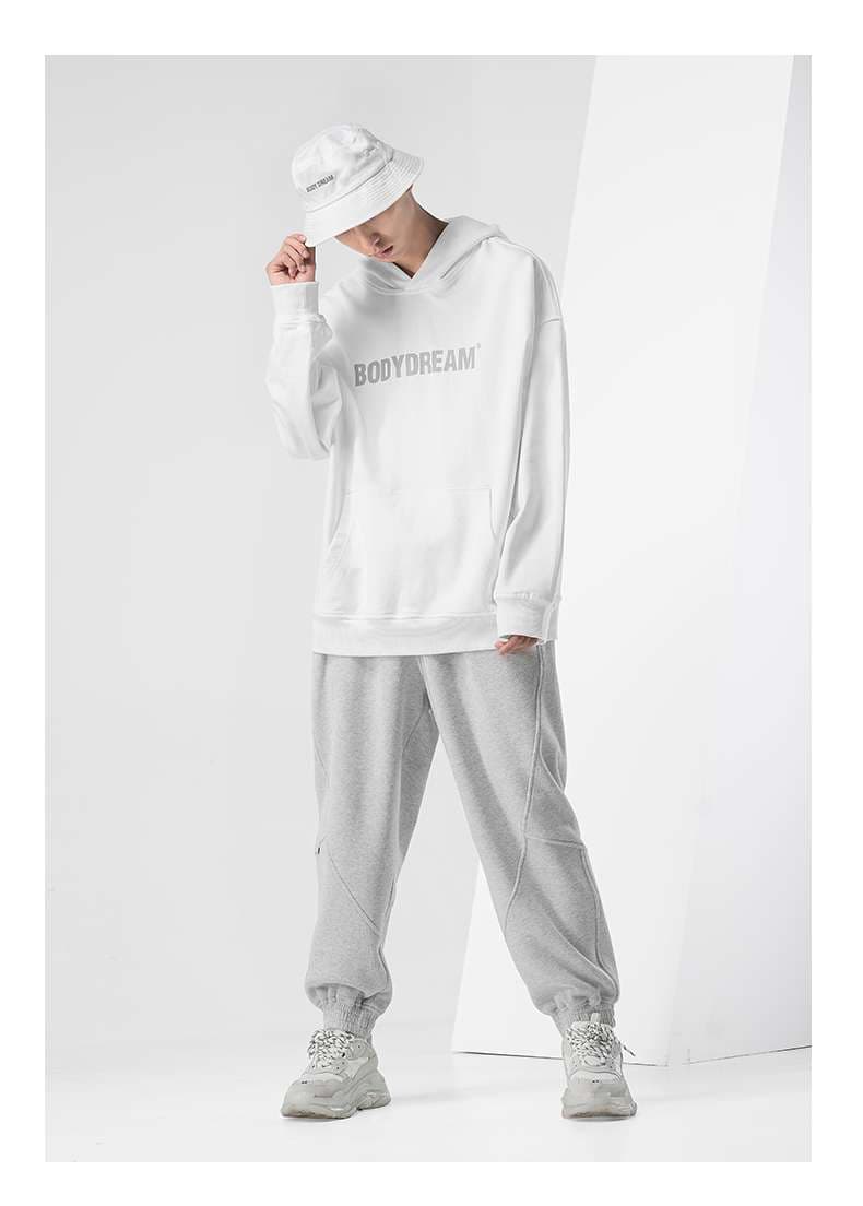 レディース スウェット BODYDREAMオーバーサイズフーディー