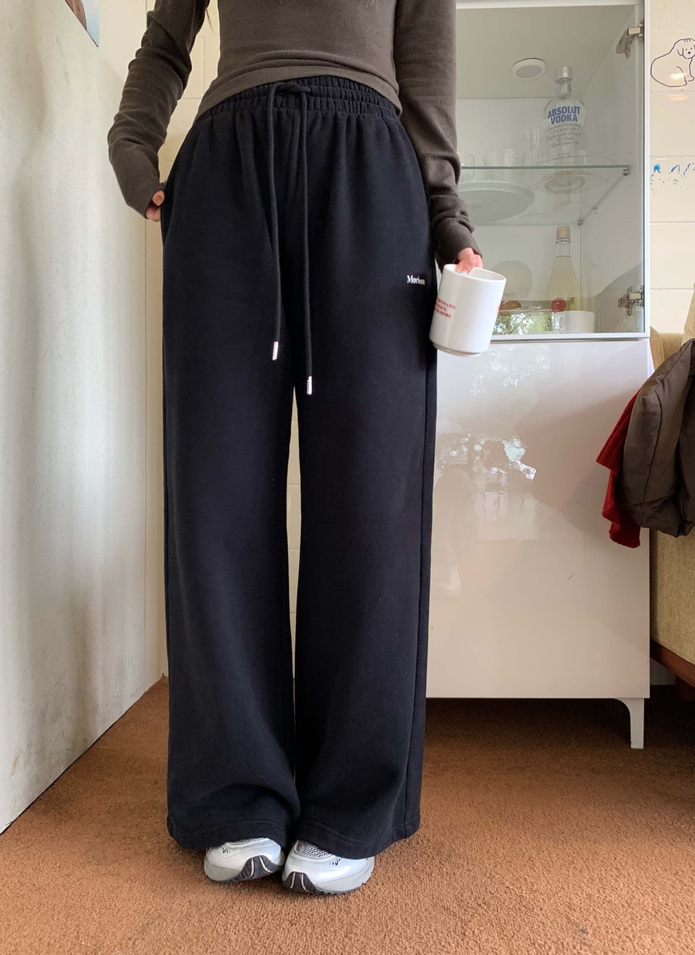 レディース ゆったりシルエット リラックス スウェットパンツ