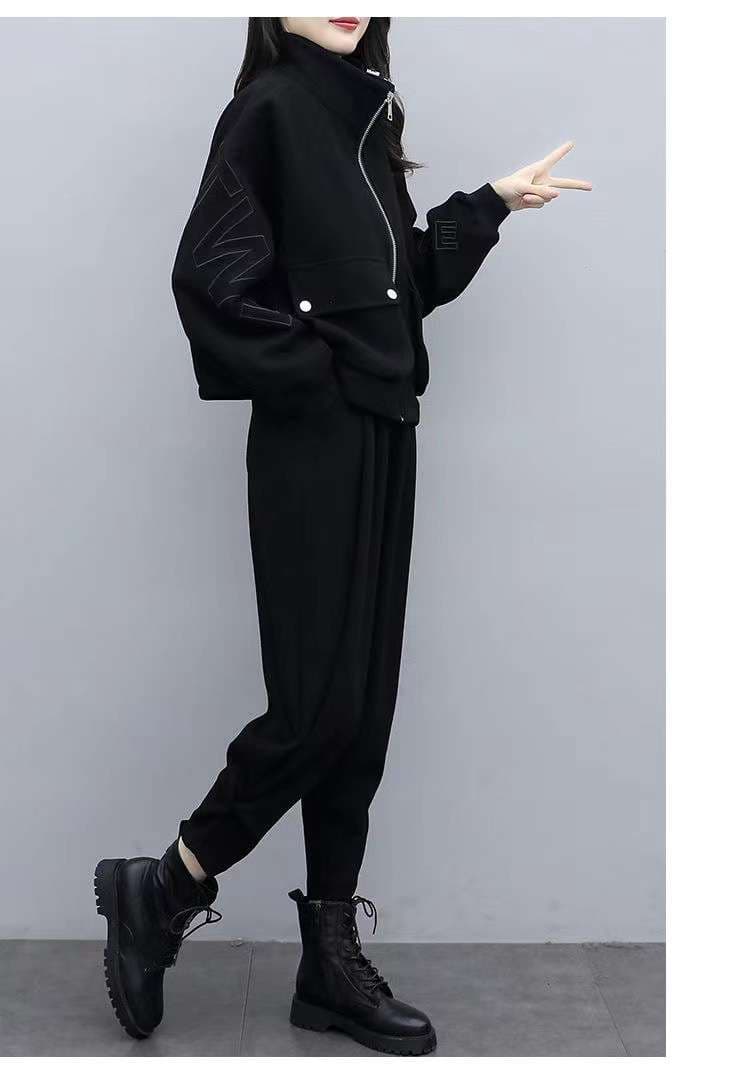 レディース ふんわりシルエット スウェット セットアップ