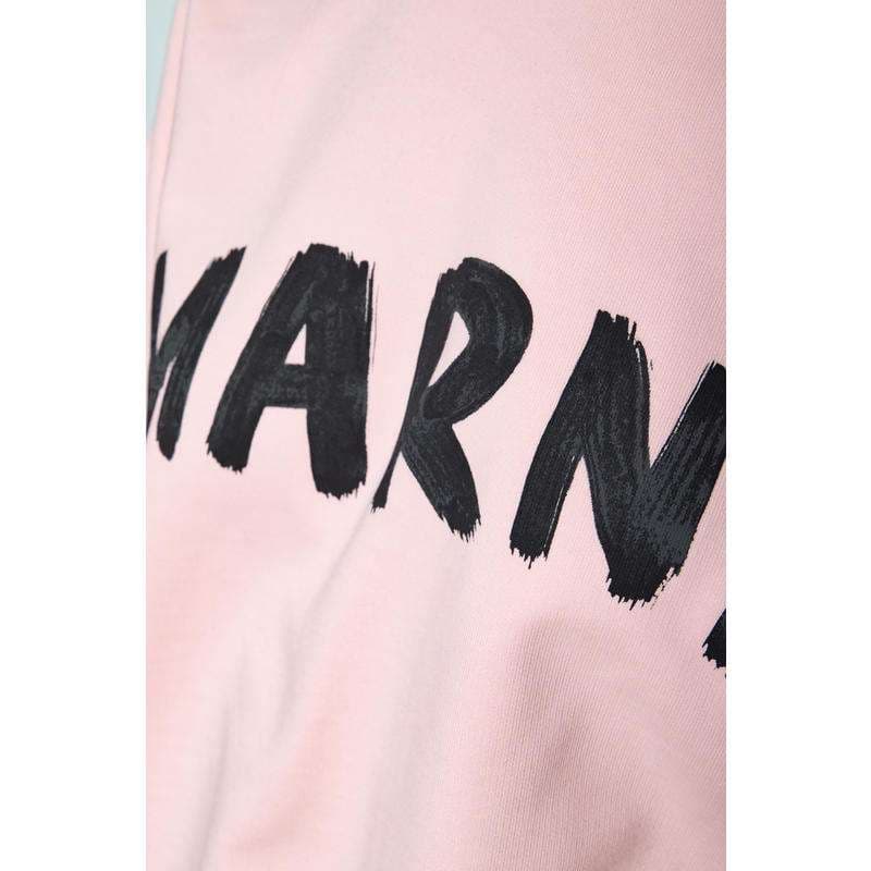 レディース MARNI ロゴプリント オーバーサイズスウェット