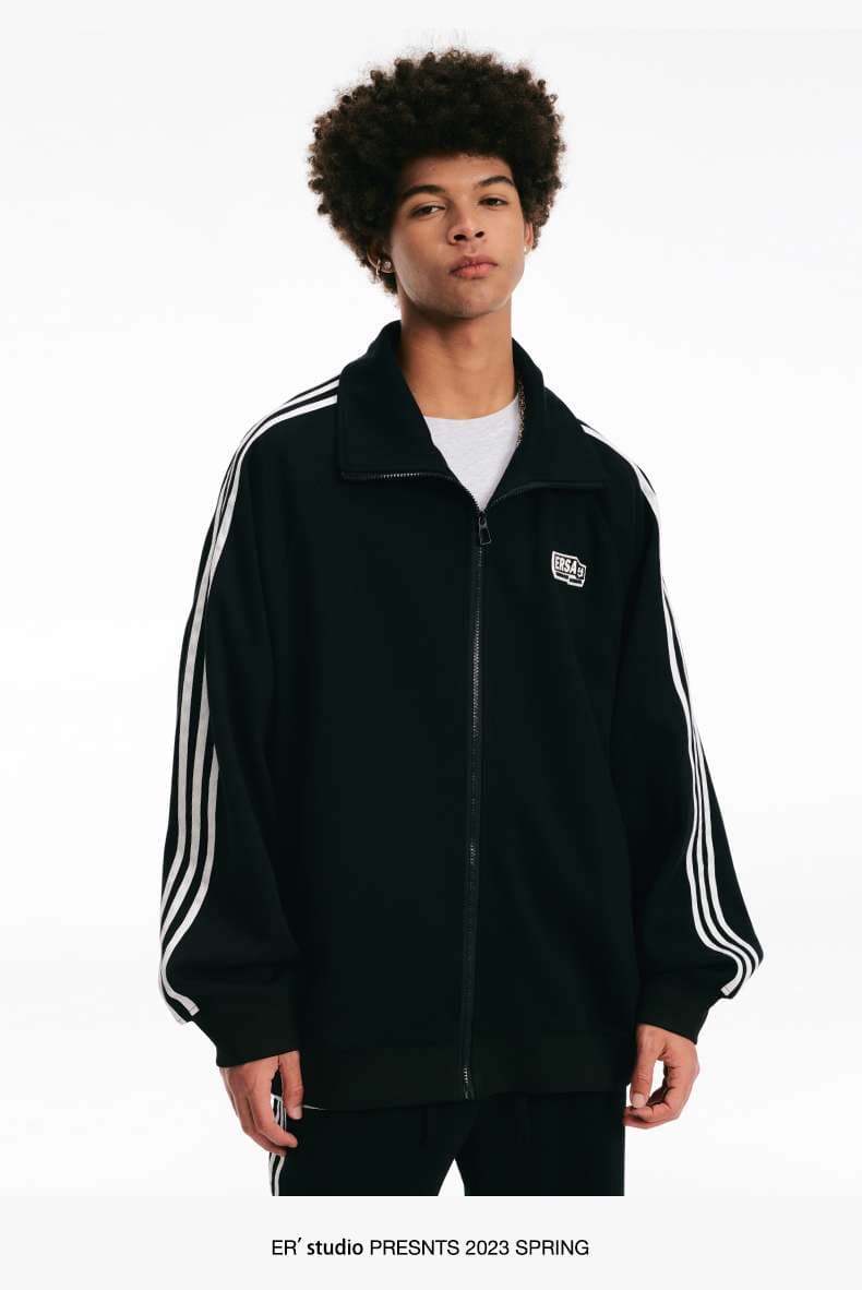 レディース スウェット スポーティーストリート風ジャケット