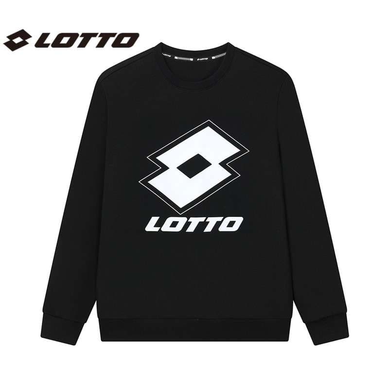 レディース LOTTOロゴ入りスポーツスウェットシャツ