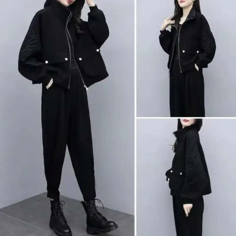 レディース ふんわりシルエット スウェット セットアップ