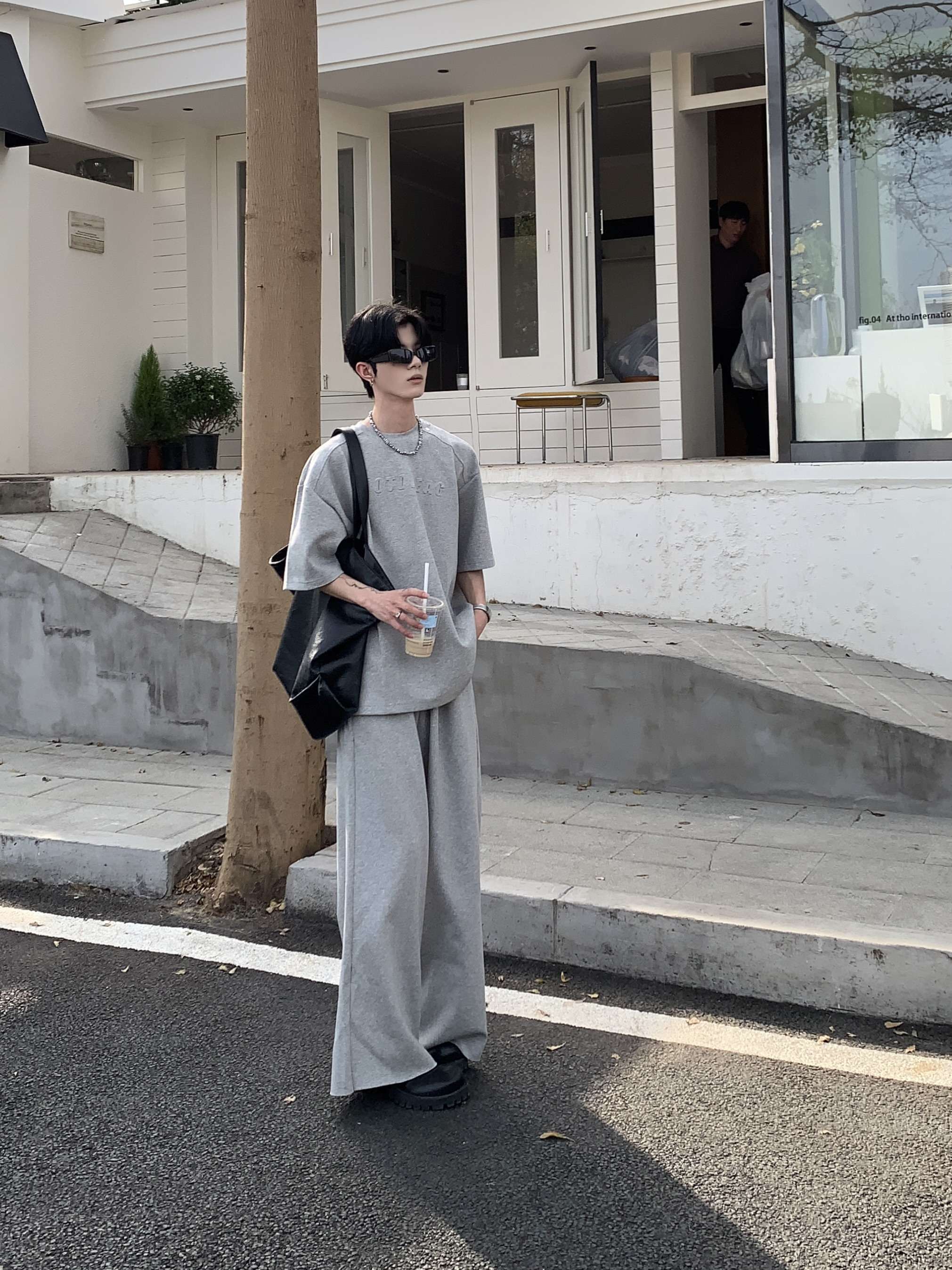 レディース スウェット ゆったりくつろぎセットアップ