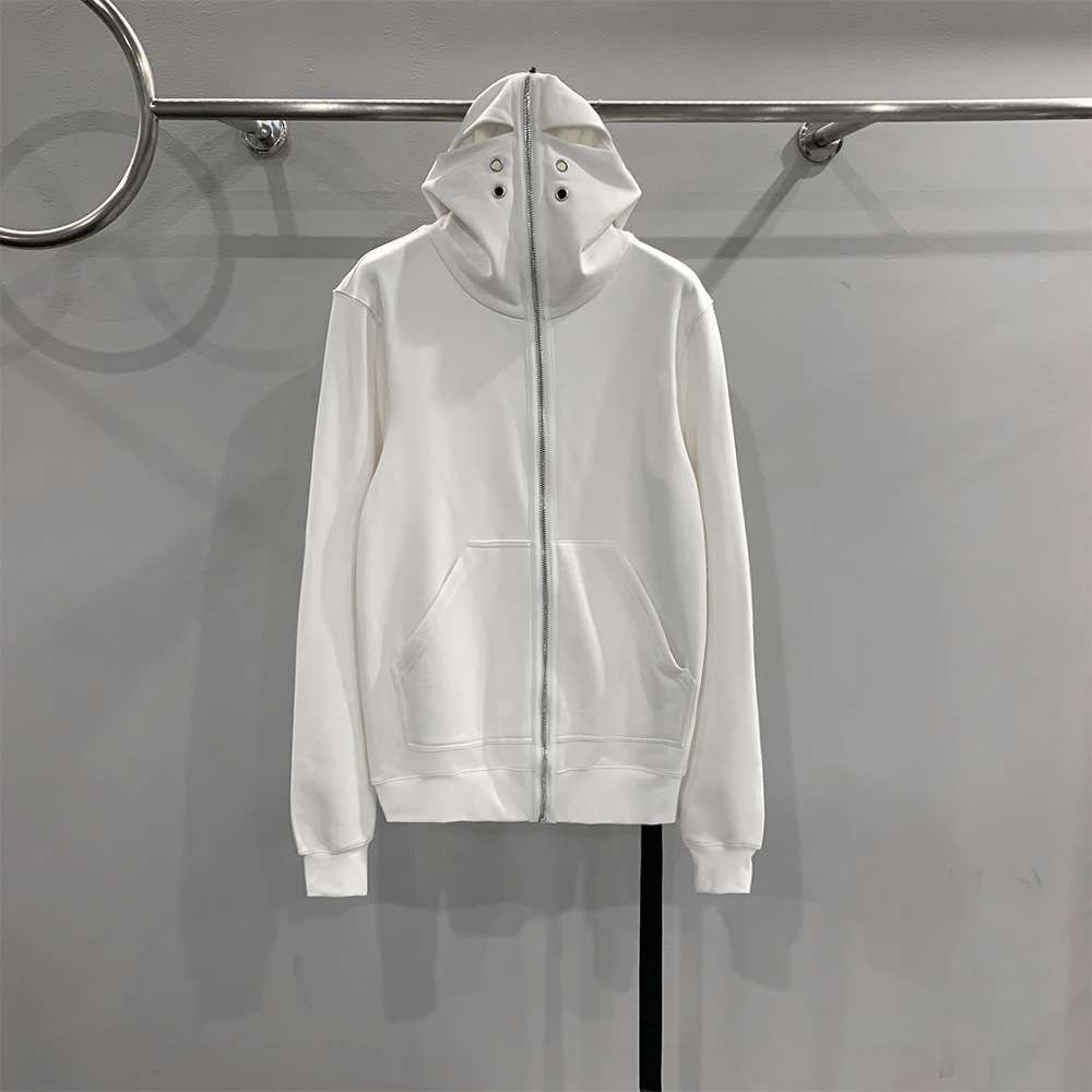 レディース フルジップ高襟フーディー スウェットジャケット