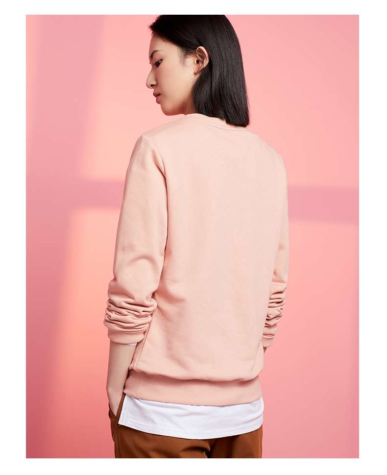 レディース X特歩 パステルカラースウェットセットアップ