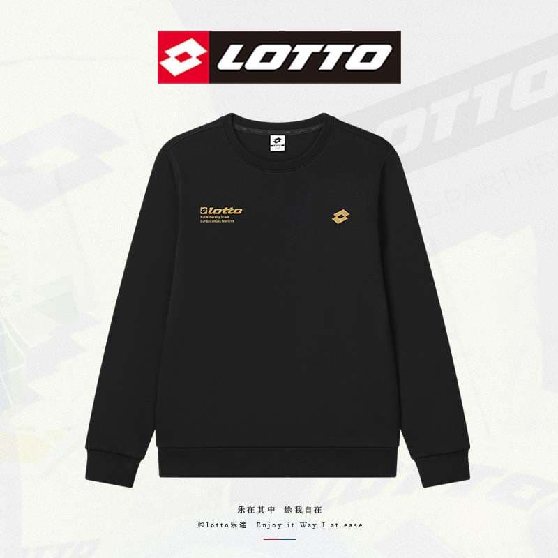 レディース LOTTOロゴ入りスポーツスウェットシャツ