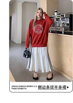 レディース デフィニション サークルロゴ オーバーサイズスウェット