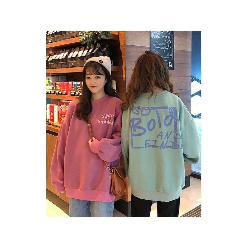 レディース カジュアルオーバーサイズスウェット