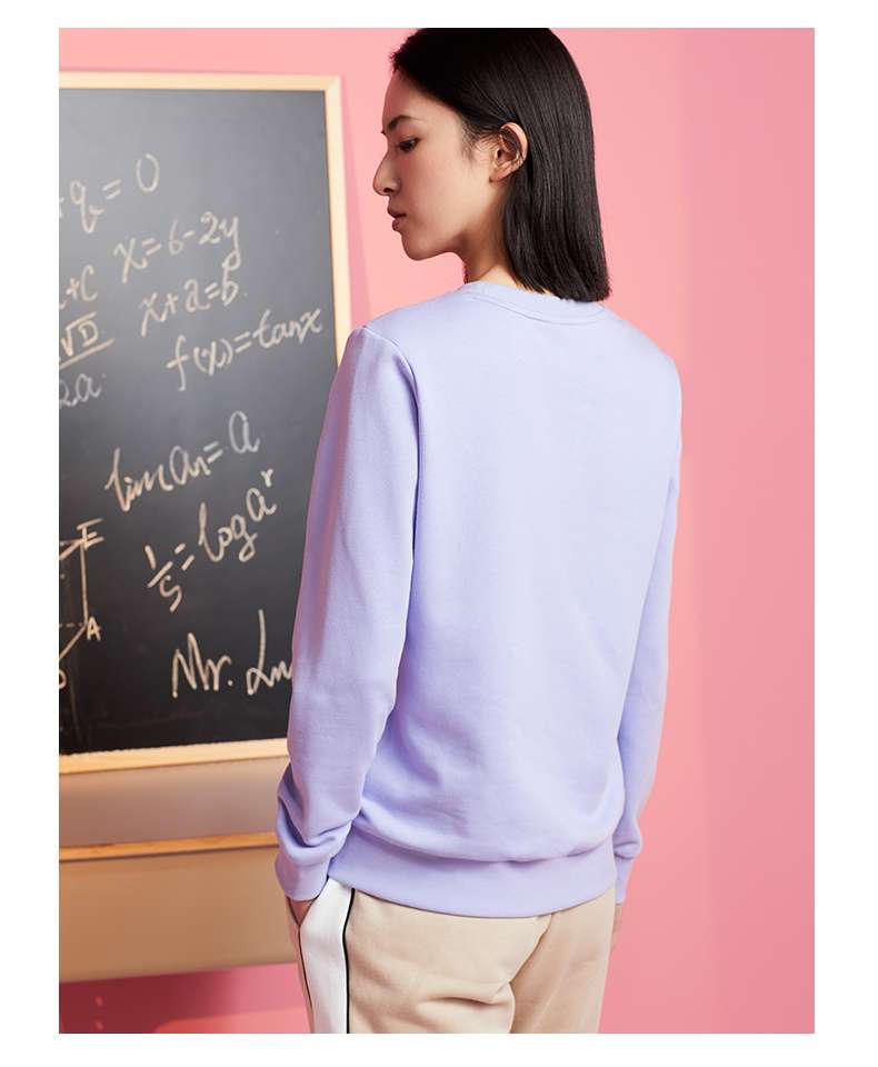 レディース X特歩 パステルカラースウェットセットアップ