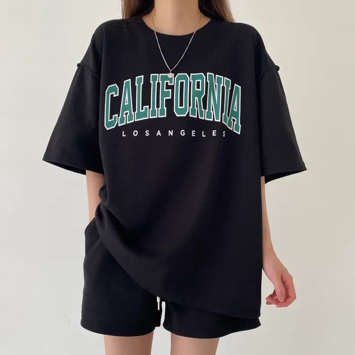 レディース カリフォルニアロゴスウェットセットアップ