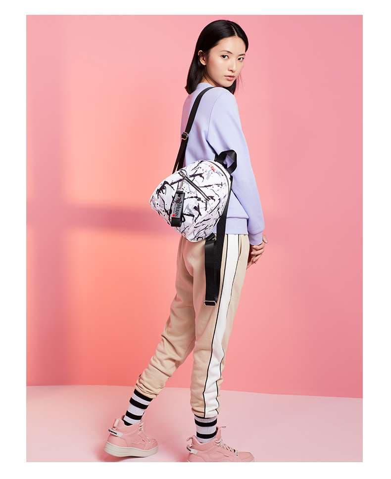 レディース X特歩 パステルカラースウェットセットアップ