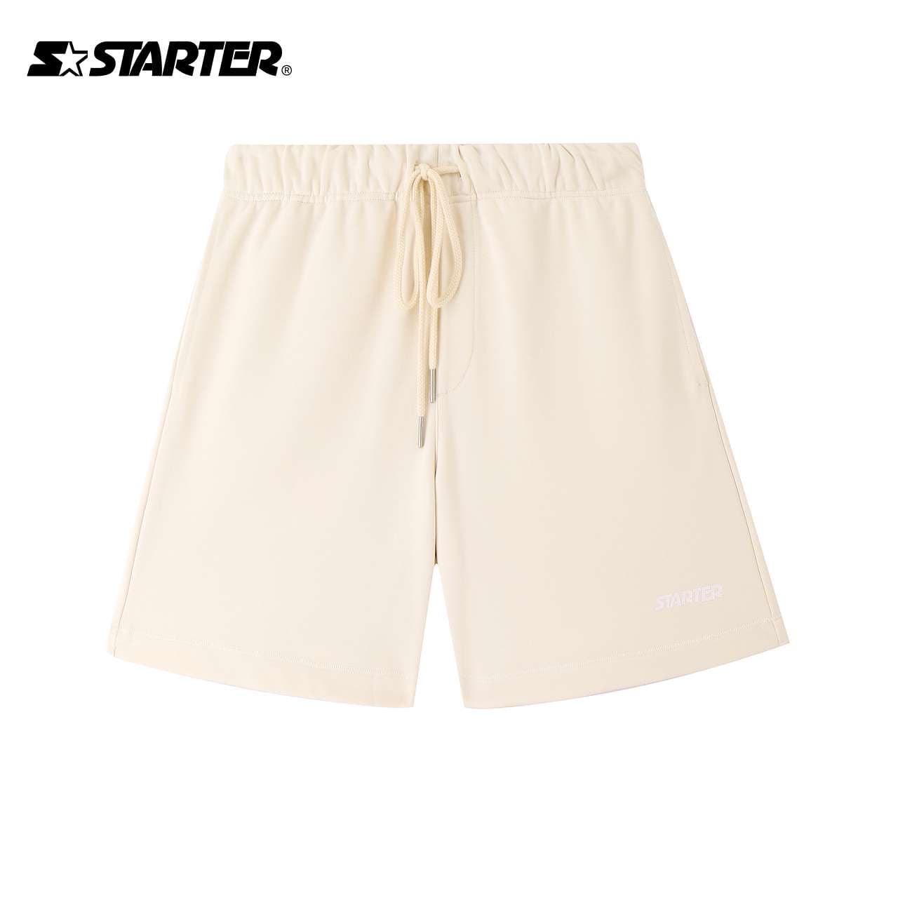 レディース スウェット スターター リラックスフィット ドローストリング ショーツ