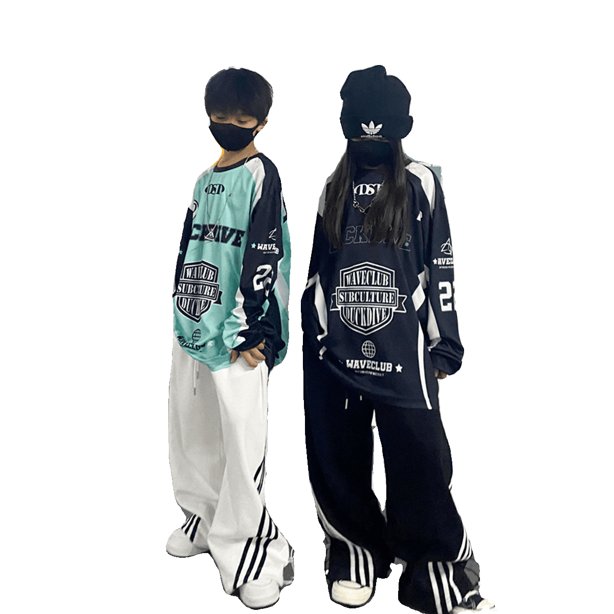 レディース ワイドシルエット ストリートスウェットパンツ