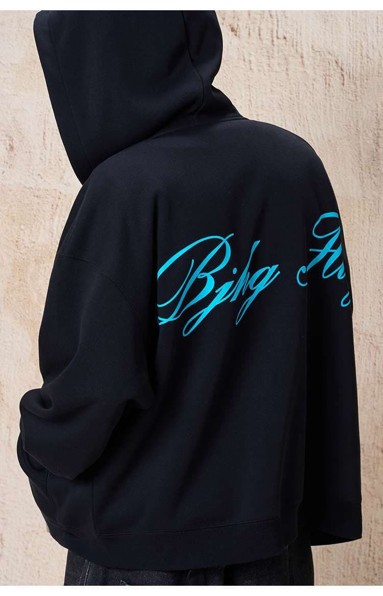レディース スウェット BJHG オーバーサイズジップアップパーカー