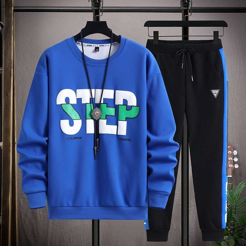 レディース STEPロゴ入りカラフルスウェットセットアップ