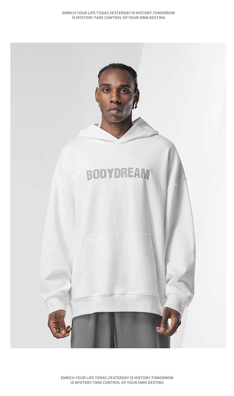 レディース スウェット BODYDREAMオーバーサイズフーディー
