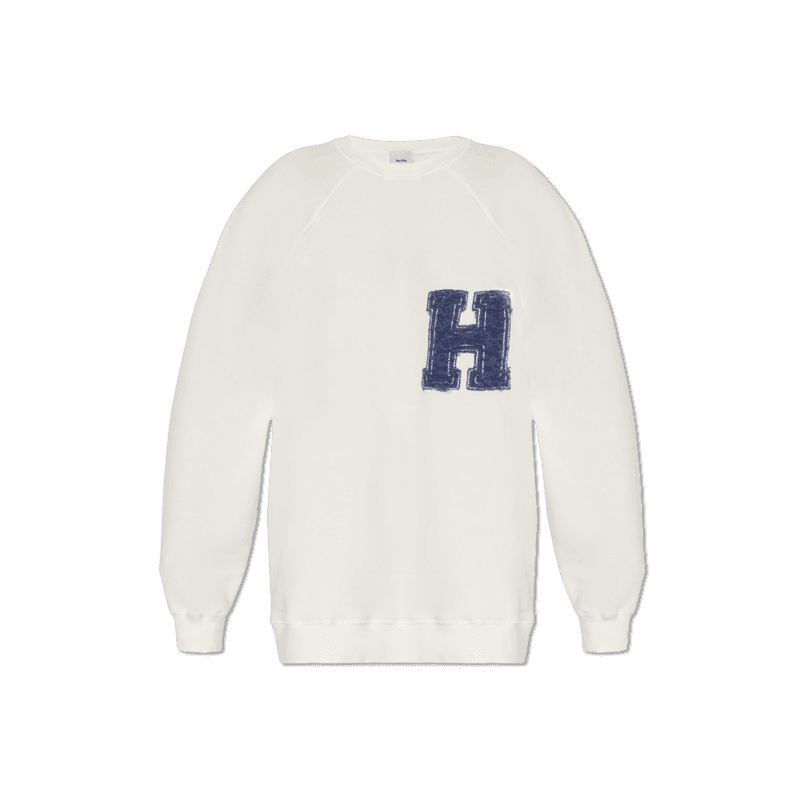 レディース 『H』ロゴ入り オーバーサイズスウェット