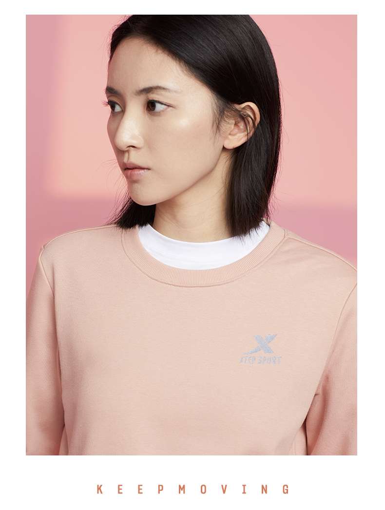 レディース X特歩 パステルカラースウェットセットアップ