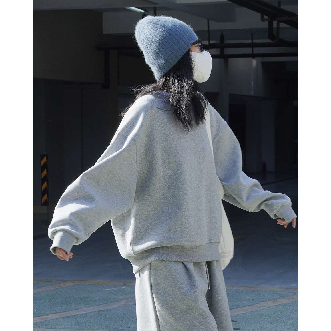 レディース オーバーサイズコンフォートスウェットトップス