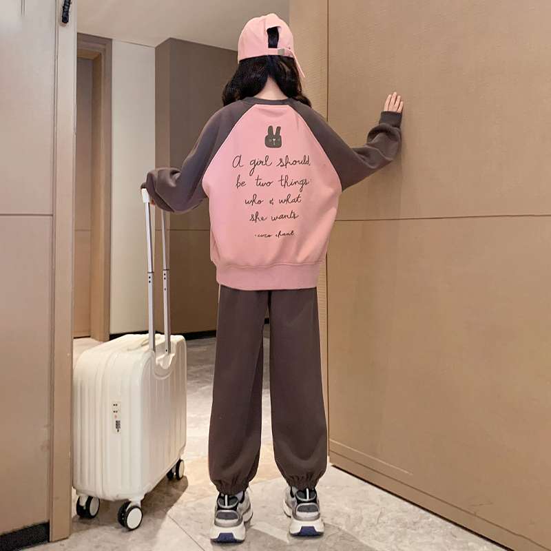 レディース うさぎモチーフスウェットセットアップ