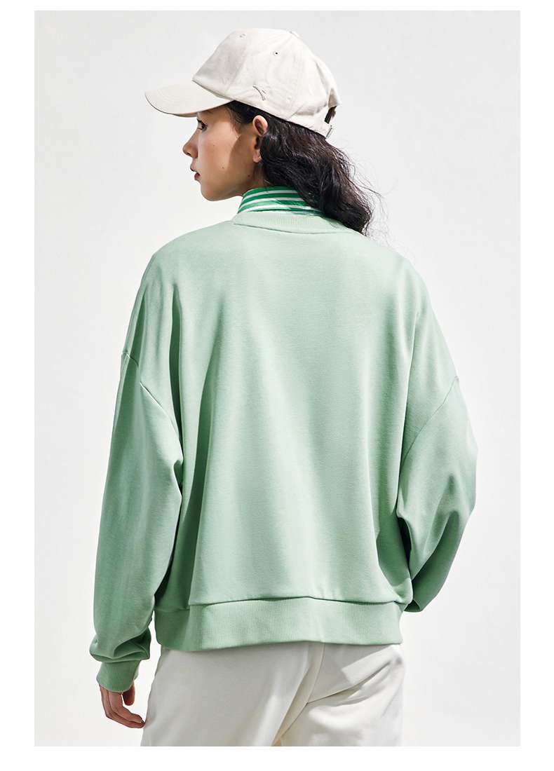 レディース アンタスポーツ アウトドアプリント スウェットシャツ