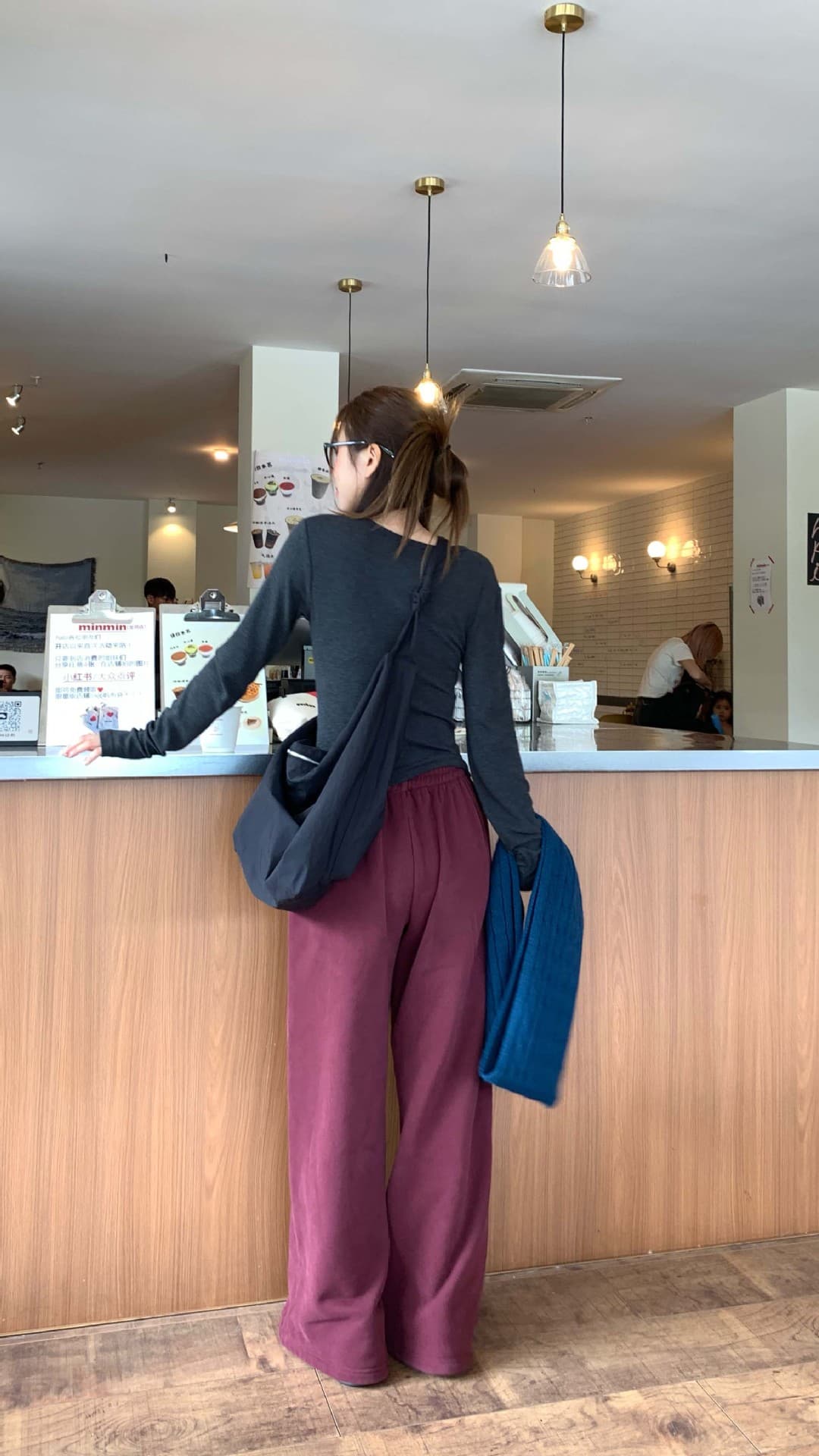レディース ゆったりシルエット リラックス スウェットパンツ