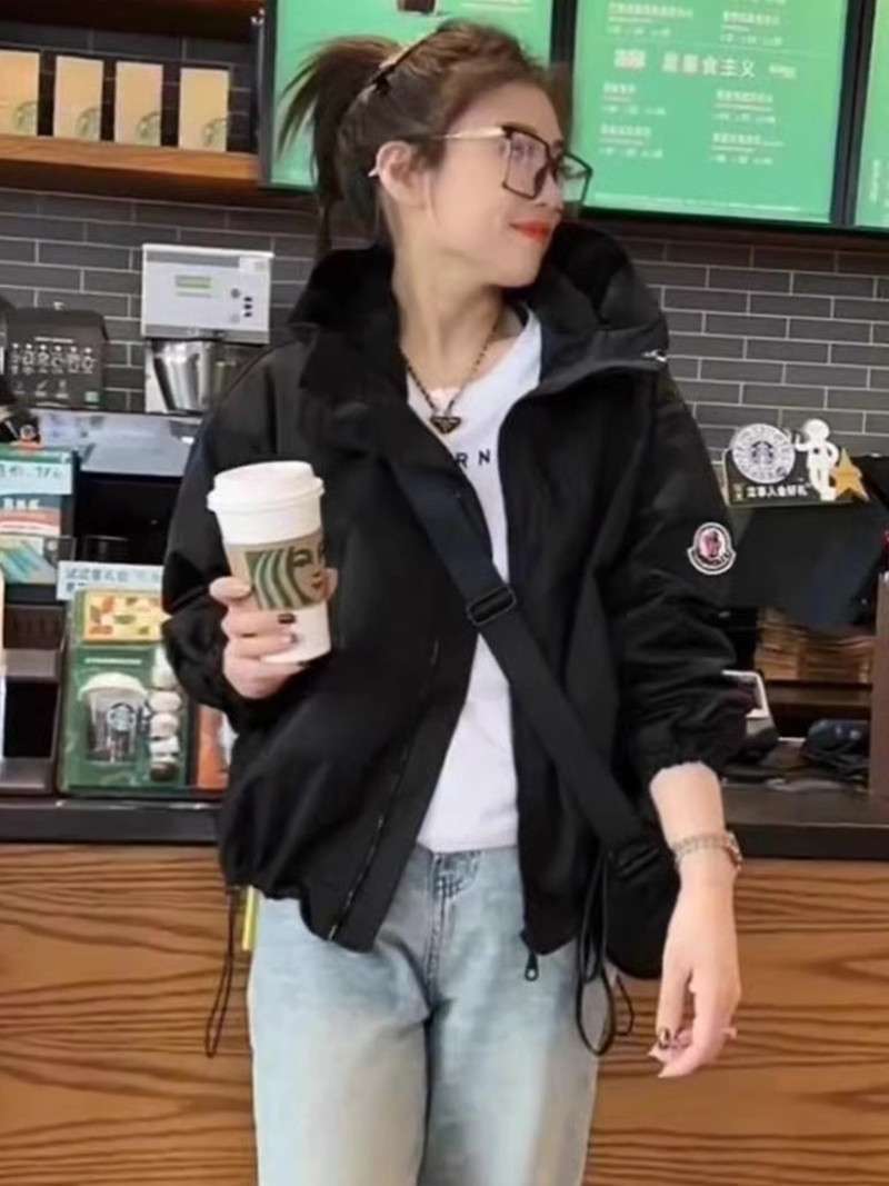 レディース スウェット オーバーサイズ スポーティ ジャケット