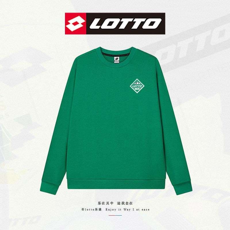 レディース LOTTOロゴ入りスポーツスウェットシャツ