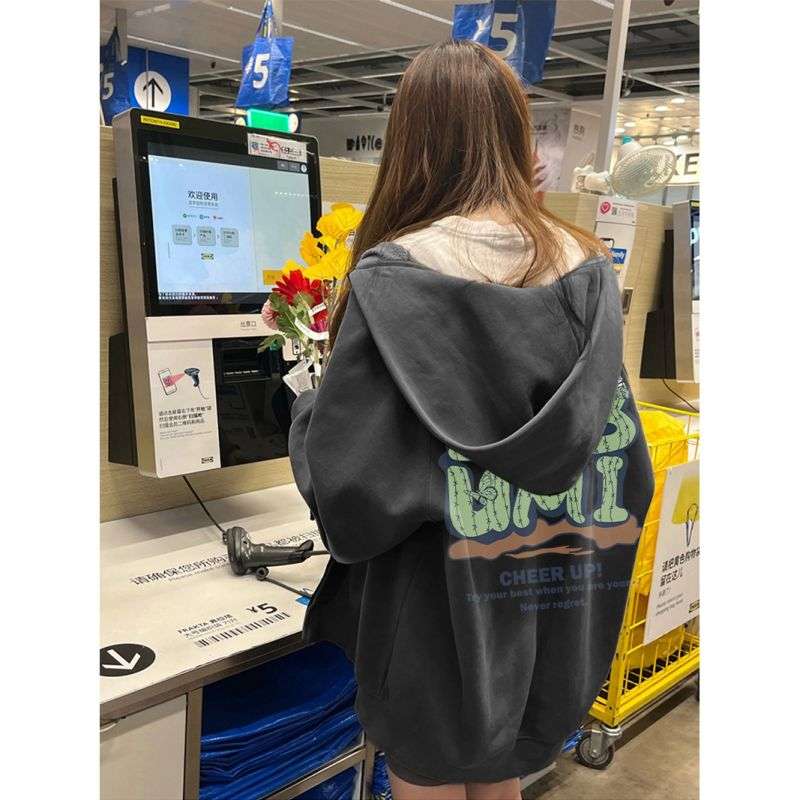 レディース スウェット 元気いっぱいパーカー