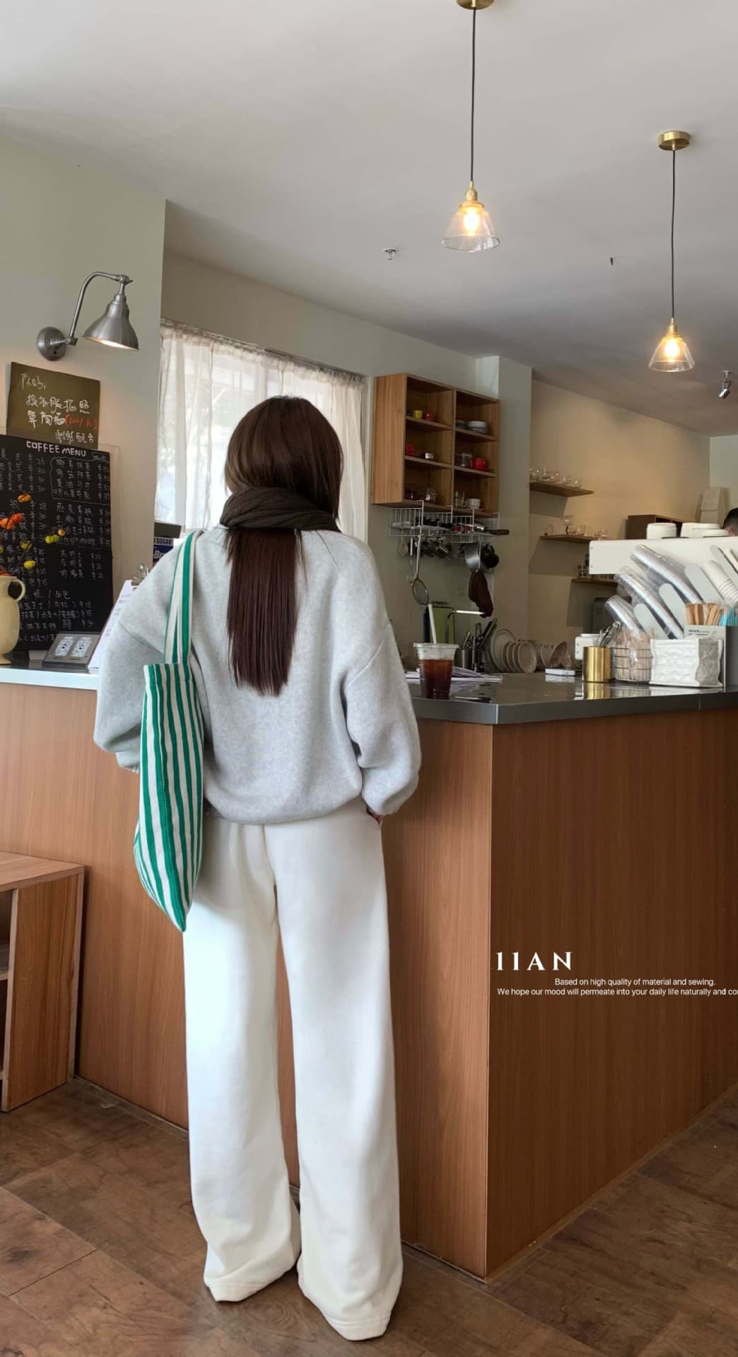 レディース ゆったりシルエット リラックス スウェットパンツ
