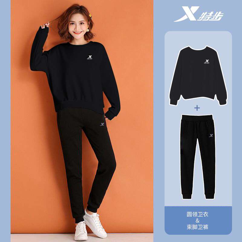 レディース X特歩 パステルカラースウェットセットアップ