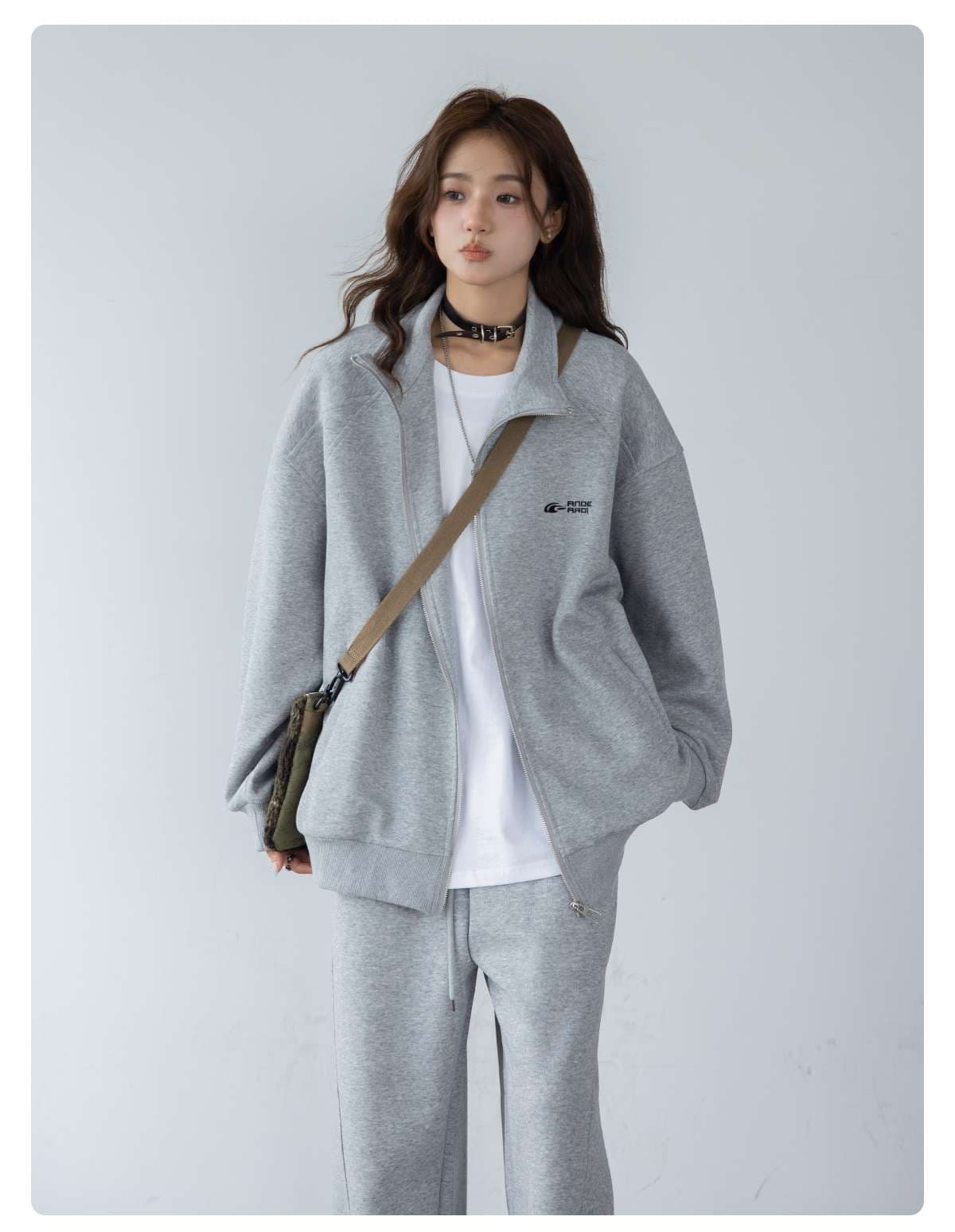 レディース リラックスワイドスウェットパンツ