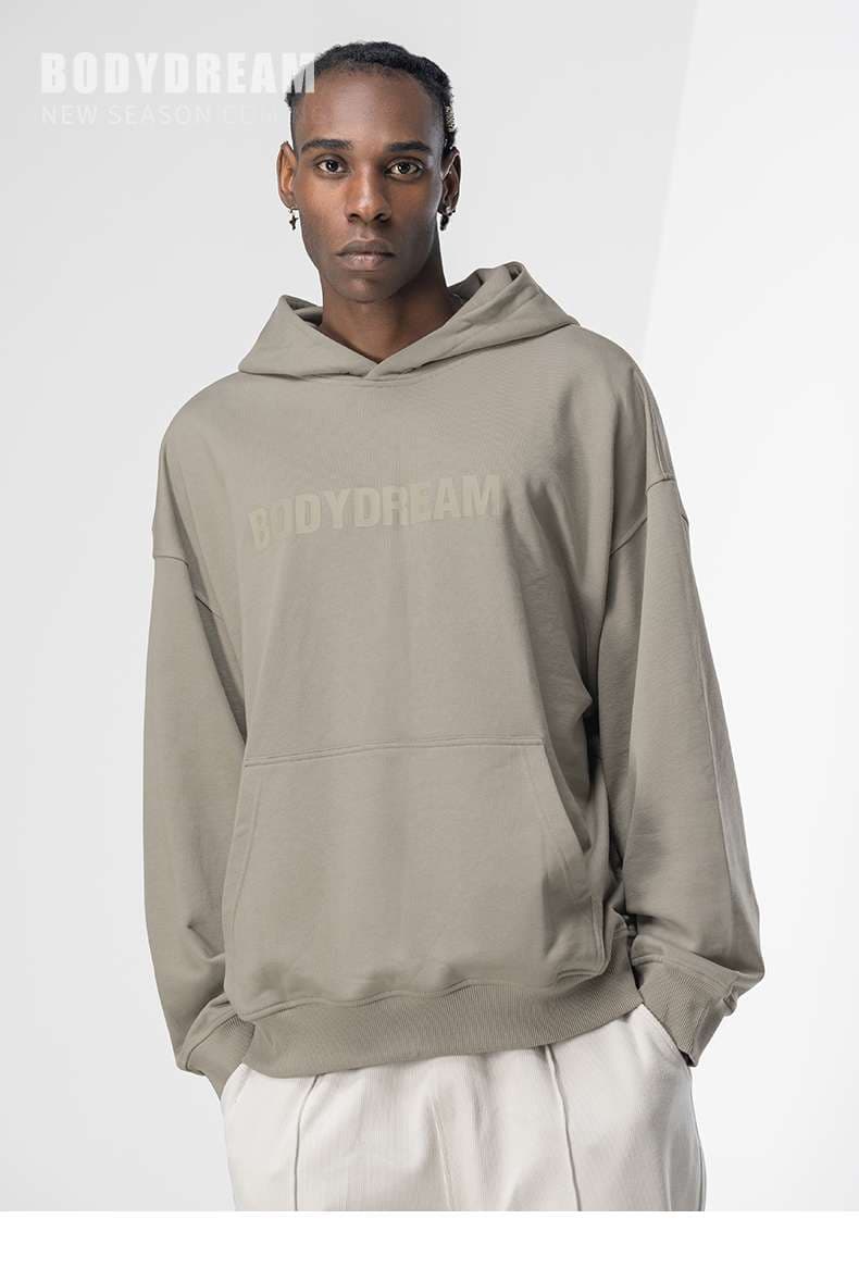 レディース スウェット BODYDREAMオーバーサイズフーディー