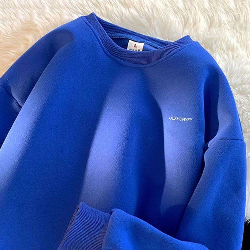 レディース シンプルロゴ入りオーバーサイズスウェット