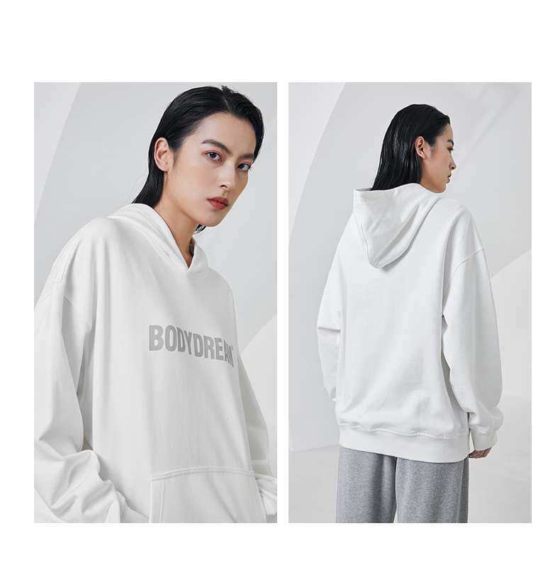 レディース スウェット BODYDREAMオーバーサイズフーディー