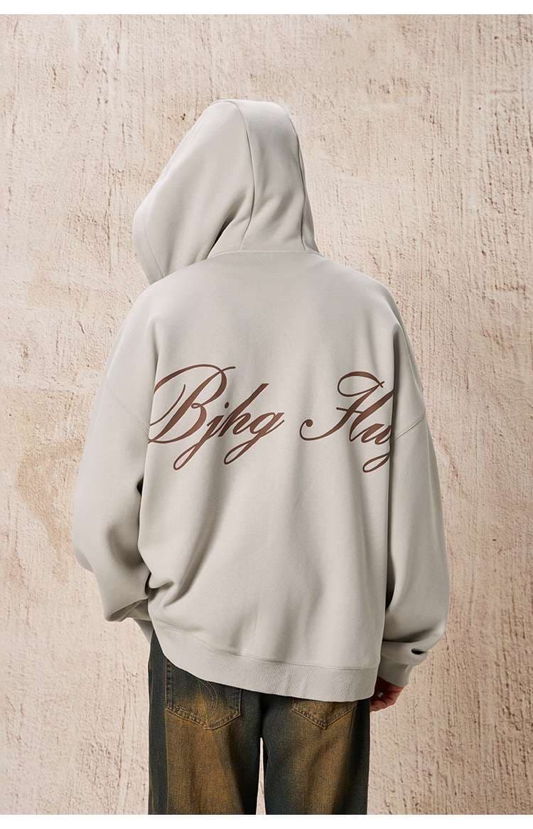 レディース スウェット BJHG オーバーサイズジップアップパーカー