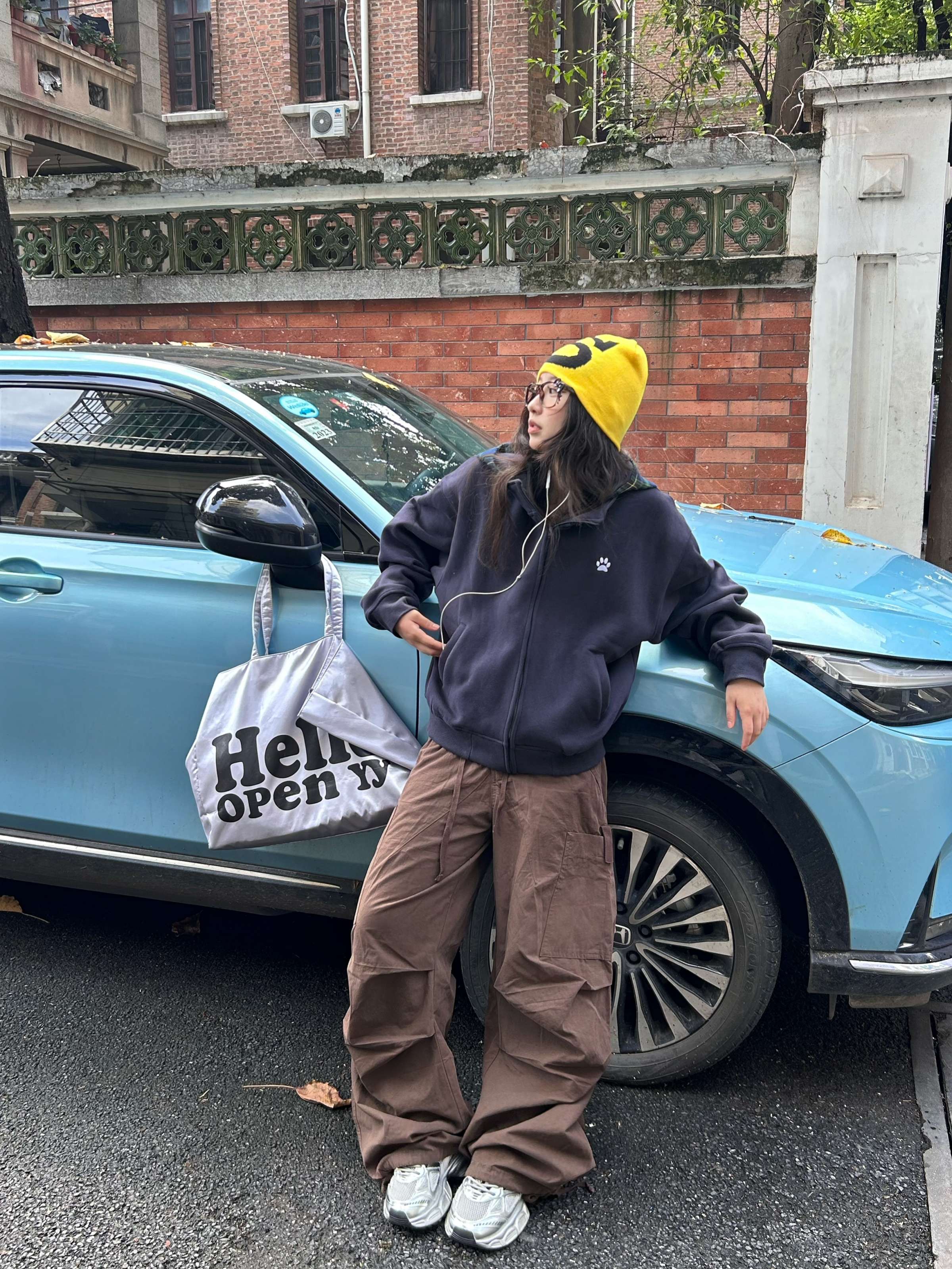 レディース スウェット ゆったりあったかパーカー