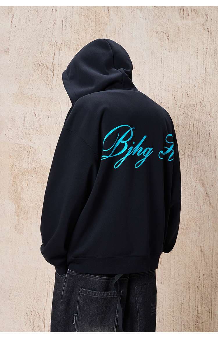 レディース スウェット BJHG オーバーサイズジップアップパーカー