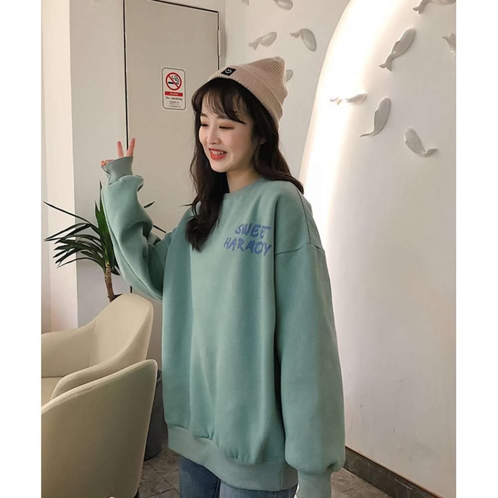 レディース カジュアルオーバーサイズスウェット