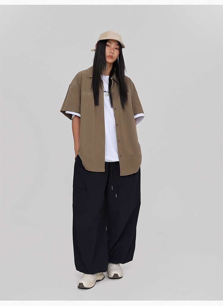 レディース スウェット ゆったりストリート系カーゴパンツ