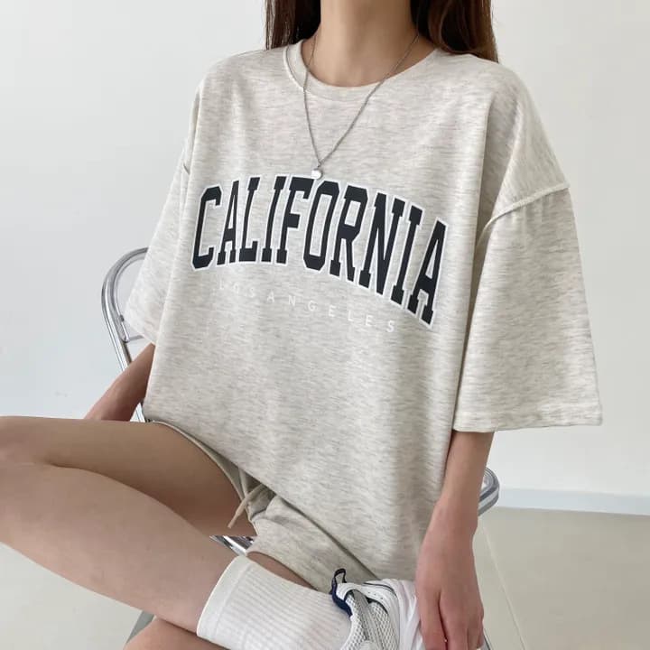 レディース カリフォルニアロゴスウェットセットアップ