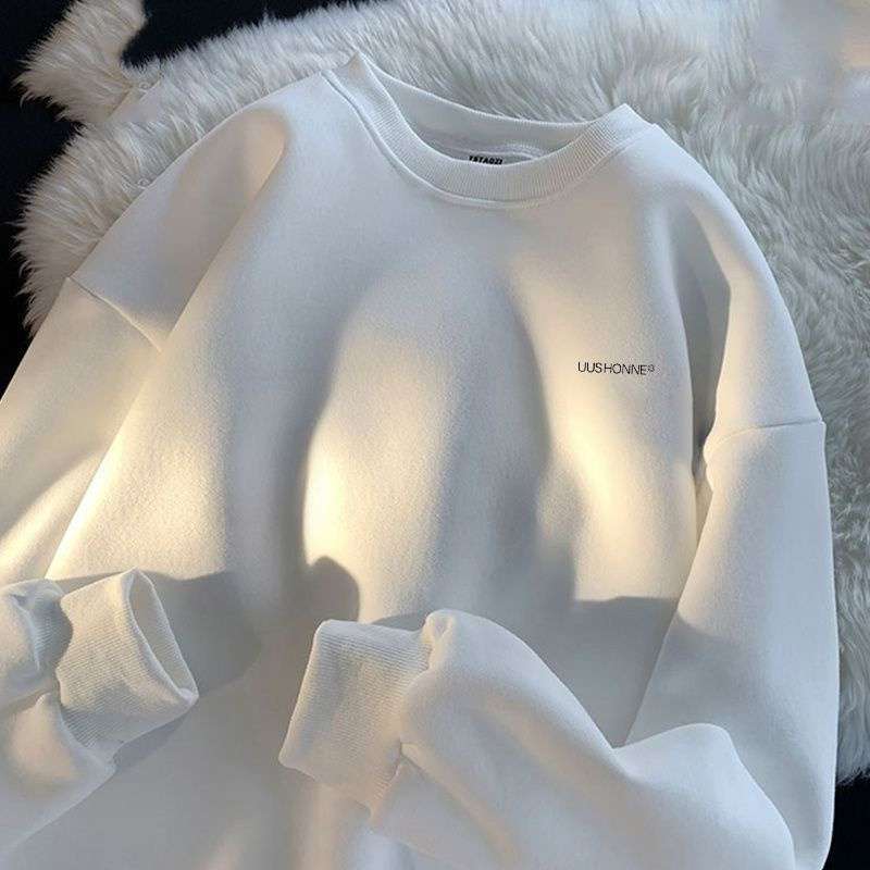 レディース シンプルロゴ入りオーバーサイズスウェット