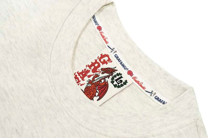 レディース スウェット キリン刺繍入りユーモアTシャツ