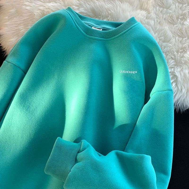 レディース シンプルロゴ入りオーバーサイズスウェット