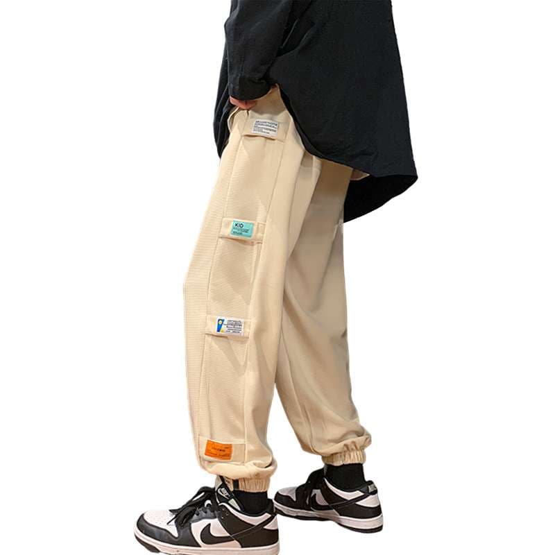 レディース マルチタグ付き ルーズフィット スウェットパンツ